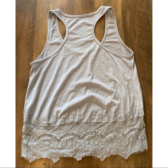 Lace Detailing Racerback - Picture 2 of 5